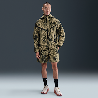 ナイキランニングジャケットカモフラ迷彩 NIKE ナイキ ランニングウェア セットアップ 上下セット カモ柄 迷彩